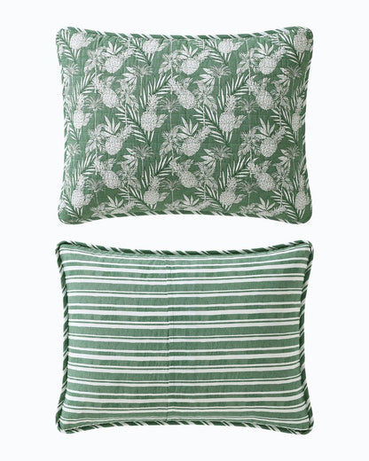 Pineapple Venture 3-Piece King Quilt Set Green | Tommy Bahama Sale - Pineapple Venture 3-Piece King Quilt Set