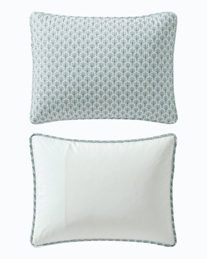 Coastal Batik 3-Piece King Quilt Set Spring Green | Tommy Bahama Smart Buy - Coastal Batik 3-Piece King Quilt Set