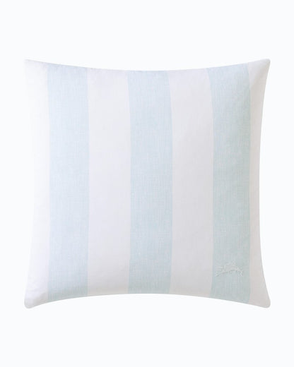 Awning Stripe Blue Decorative Pillow Blue | Tommy Bahama Everyday - Awning Stripe Blue Decorative Pillow