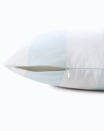 Awning Stripe Blue Decorative Pillow Blue | Tommy Bahama Everyday - Awning Stripe Blue Decorative Pillow