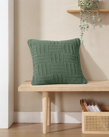 Chain Basket Decorative Pillow Green | Tommy Bahama Recommended - Chain Basket Decorative Pillow