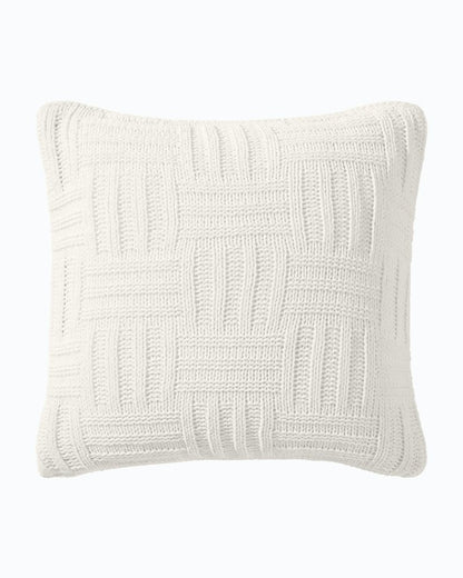 Chain Basket Decorative Pillow White Sands | Tommy Bahama Value - Chain Basket Decorative Pillow