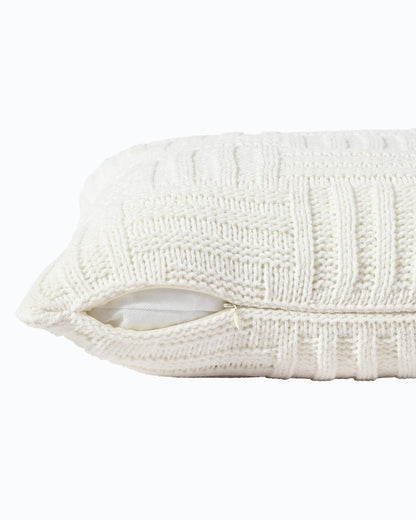 Chain Basket Decorative Pillow White Sands | Tommy Bahama Value - Chain Basket Decorative Pillow
