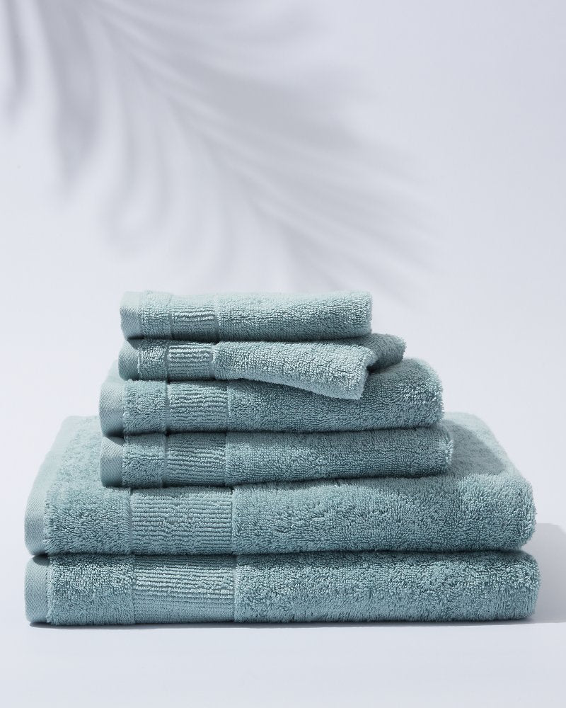 Island Retreat 6-Piece Bath Towel Set Blue | Tommy Bahama Special Offer - Island Retreat 6-Piece Bath Towel Set