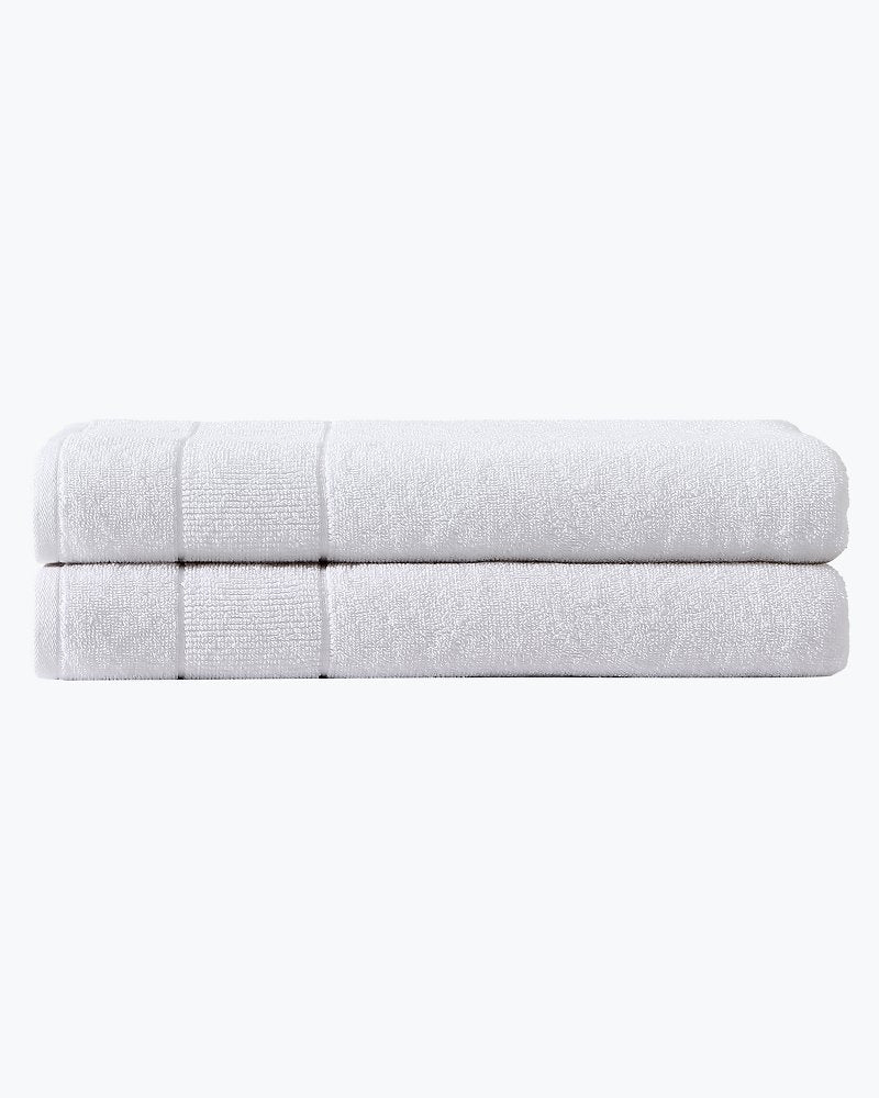 Island Retreat 2-Piece Bath Sheet Set White | Tommy Bahama Recommended - Island Retreat 2-Piece Bath Sheet Set