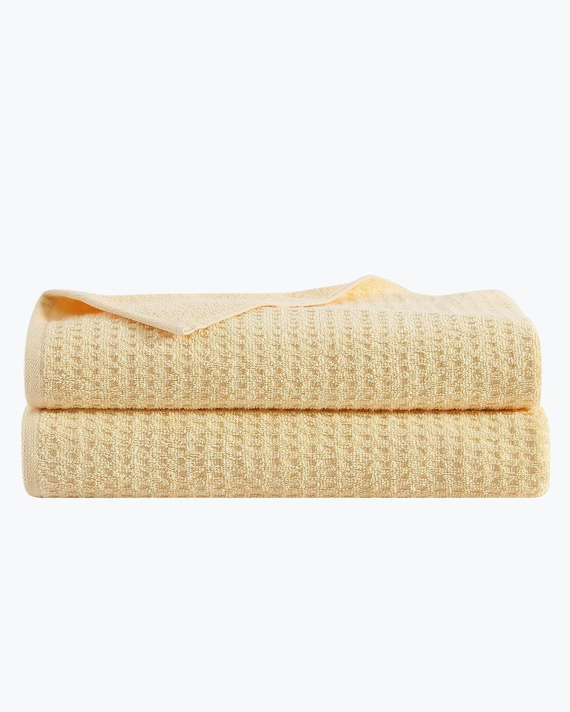 Northern Pacific 2-Piece Bath Towel Set Yellow | Tommy Bahama Essential - Northern Pacific 2-Piece Bath Towel Set