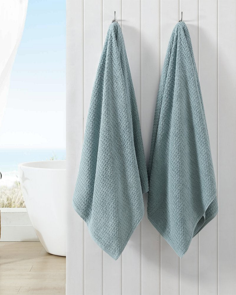 Northern Pacific 2-Piece Bath Towel Set Blue | Tommy Bahama Popular - Northern Pacific 2-Piece Bath Towel Set