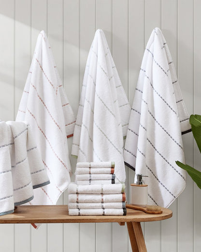 Ridley Clay 3-Piece Towel Set Clay | Tommy Bahama Value - Ridley Clay 3-Piece Towel Set