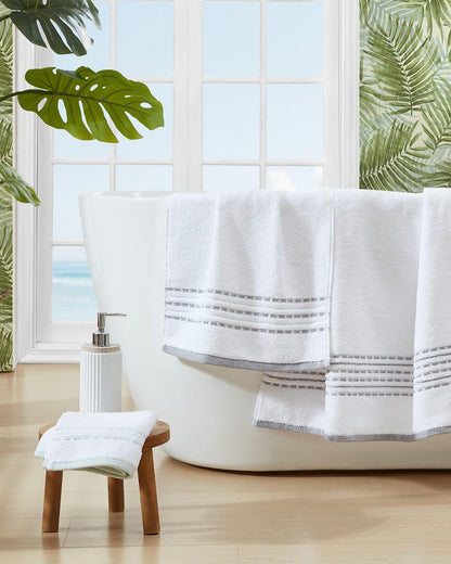 Cliff Side Grey 3-Piece Towel Set Grey | Tommy Bahama Best Seller - Cliff Side Grey 3-Piece Towel Set