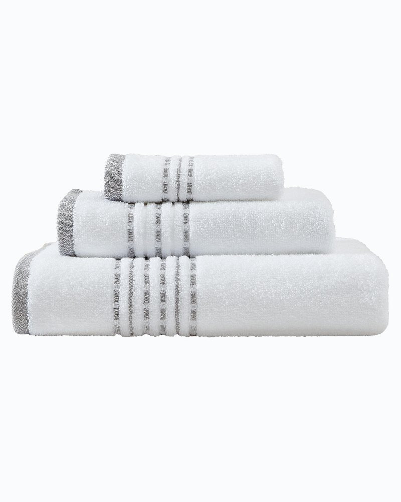 Cliff Side Grey 3-Piece Towel Set Grey | Tommy Bahama Best Seller - Cliff Side Grey 3-Piece Towel Set