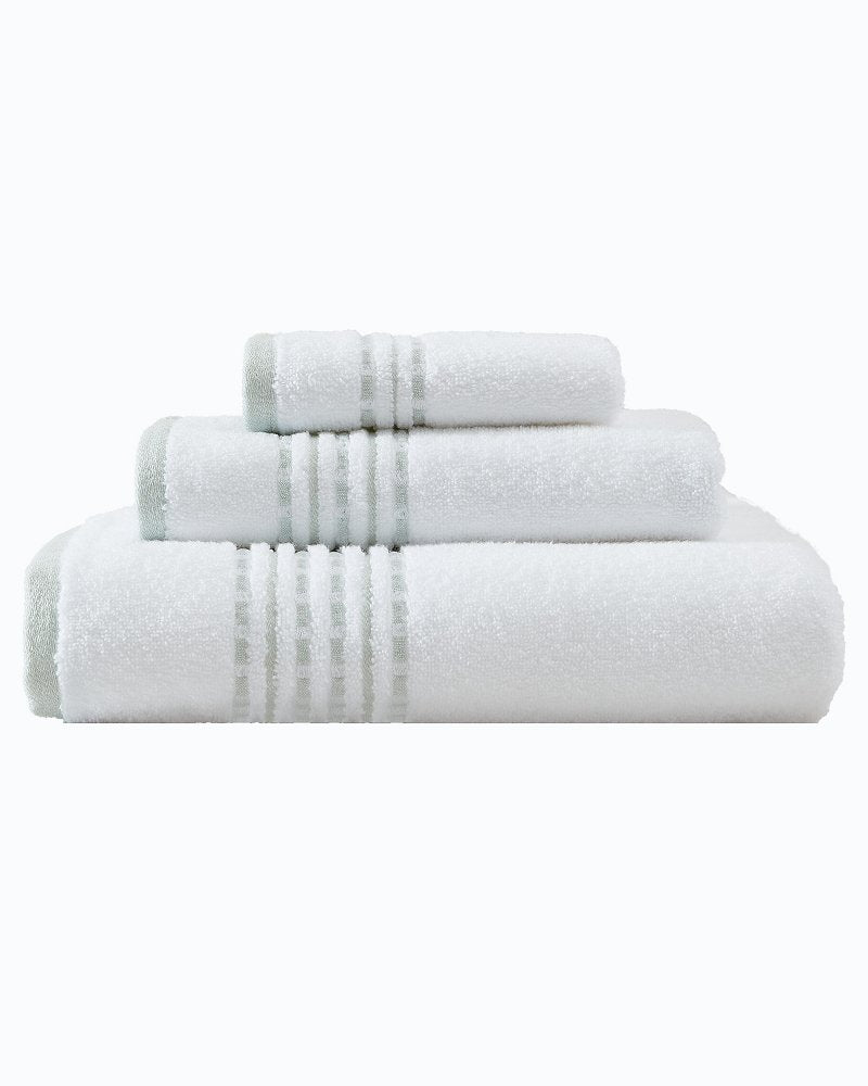 Cliff Side Green 3-Piece Towel Set Sage | Tommy Bahama Signature - Cliff Side Green 3-Piece Towel Set