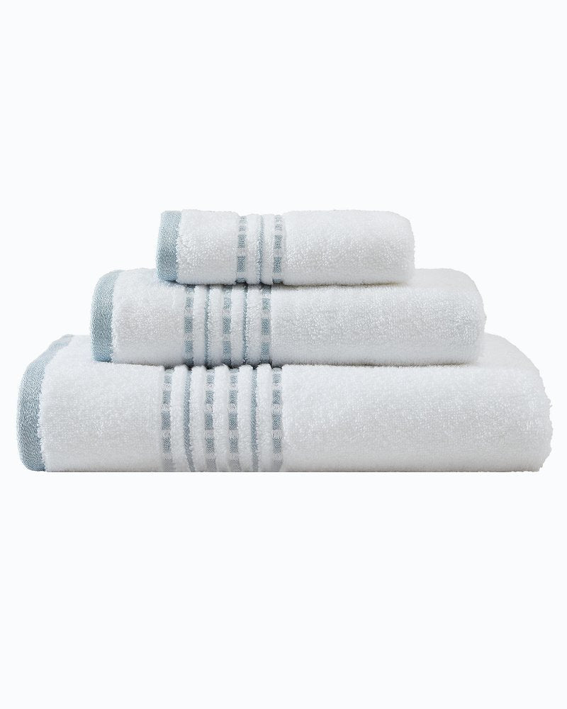Cliff Side Blue 3-Piece Towel Set Blue | Tommy Bahama Trending - Cliff Side Blue 3-Piece Towel Set