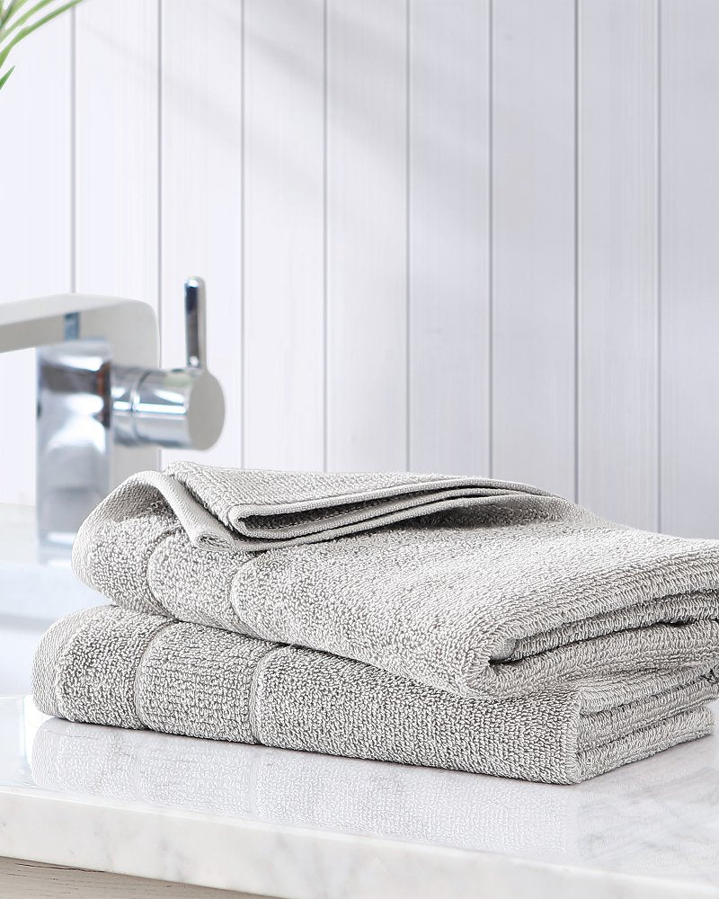 Island Retreat 2-Piece Hand Towel Set Grey | Tommy Bahama Customer Favorite - Island Retreat 2-Piece Hand Towel Set