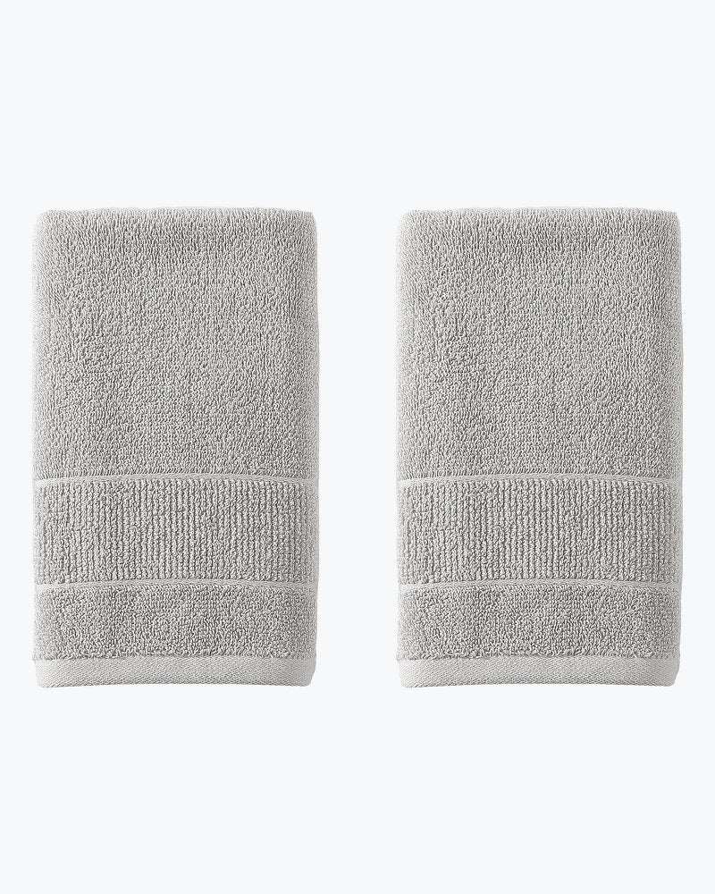 Island Retreat 2-Piece Hand Towel Set Grey | Tommy Bahama Customer Favorite - Island Retreat 2-Piece Hand Towel Set