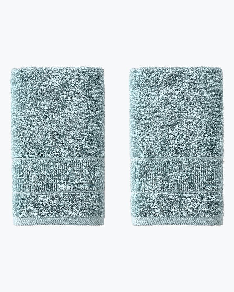 Island Retreat 2-Piece Hand Towel Set Bay Blue | Tommy Bahama Hot Sale - Island Retreat 2-Piece Hand Towel Set