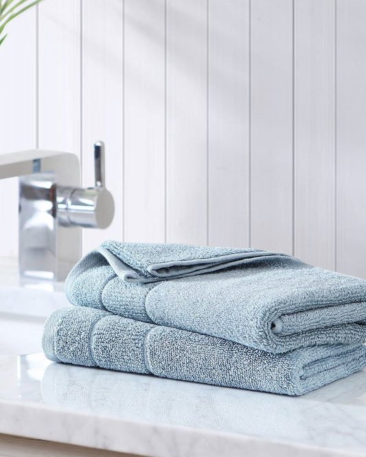 Island Retreat 2-Piece Hand Towel Set Tranquil Blue | Tommy Bahama Trusted - Island Retreat 2-Piece Hand Towel Set