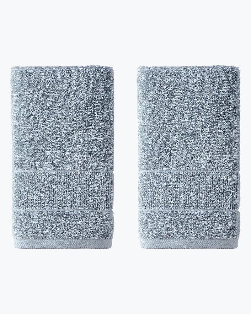 Island Retreat 2-Piece Hand Towel Set Tranquil Blue | Tommy Bahama Trusted - Island Retreat 2-Piece Hand Towel Set