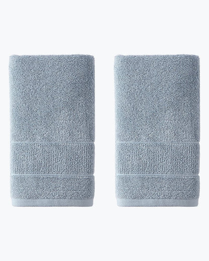 Island Retreat 2-Piece Hand Towel Set Tranquil Blue | Tommy Bahama Trusted - Island Retreat 2-Piece Hand Towel Set