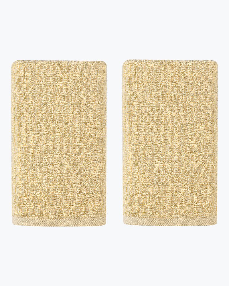 Northern Pacific 2-Piece Hand Towel Set Yellow | Tommy Bahama Everyday - Northern Pacific 2-Piece Hand Towel Set