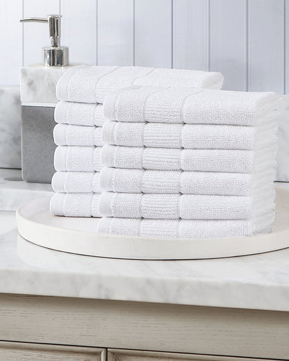 Island Retreat 12-Piece Wash Towel Set White | Tommy Bahama Deals - Island Retreat 12-Piece Wash Towel Set