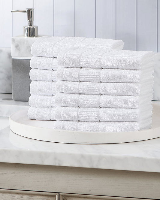 Island Retreat 12-Piece Wash Towel Set White | Tommy Bahama Deals - Island Retreat 12-Piece Wash Towel Set
