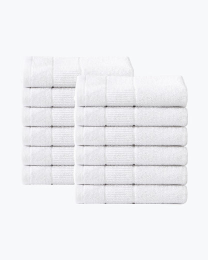 Island Retreat 12-Piece Wash Towel Set White | Tommy Bahama Deals - Island Retreat 12-Piece Wash Towel Set