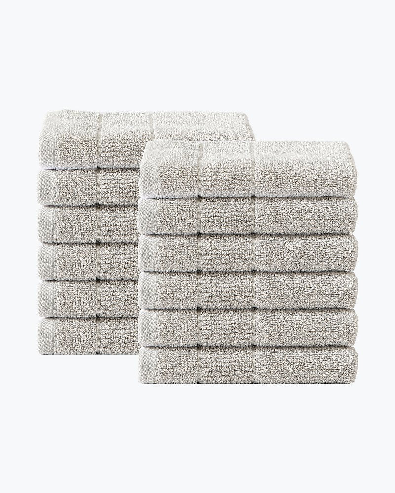 Island Retreat 12-Piece Wash Towel Set Beige | Tommy Bahama New - Island Retreat 12-Piece Wash Towel Set