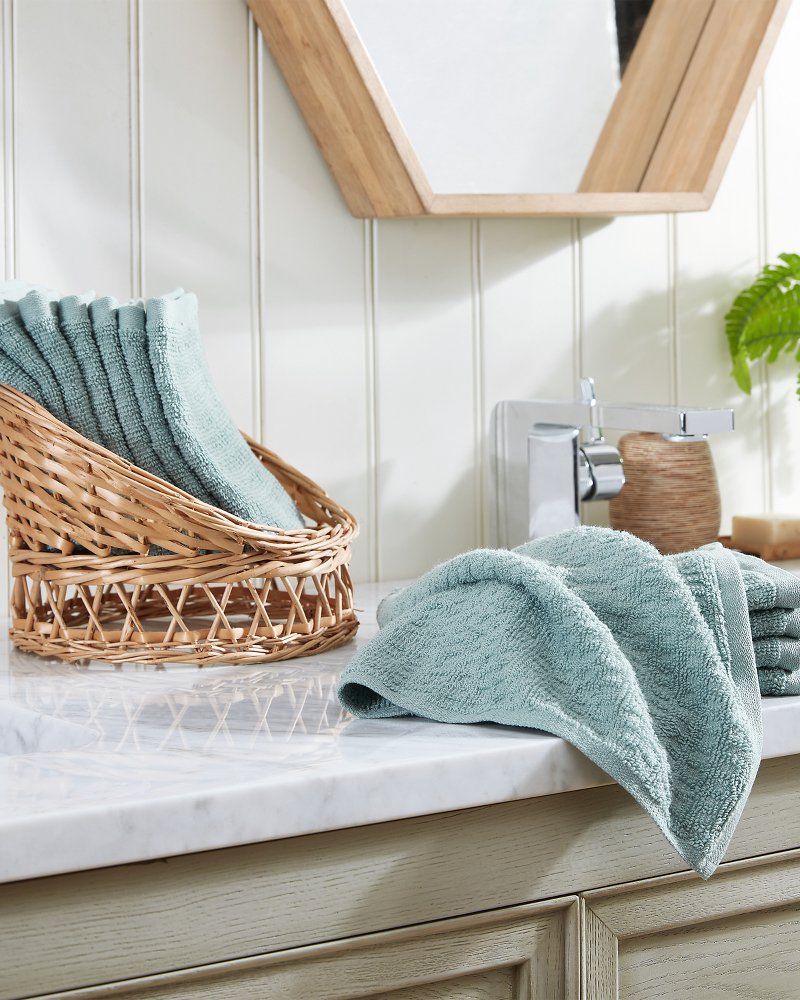 Northern Pacific 12-Piece Wash Towel Set Blue | Tommy Bahama Discount - Northern Pacific 12-Piece Wash Towel Set