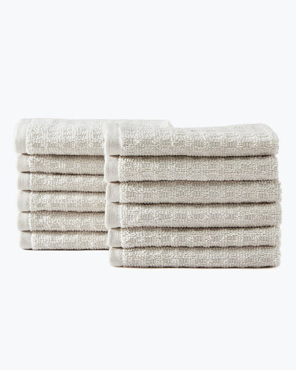 Northern Pacific 12-Piece Wash Towel Set Brown | Tommy Bahama Essential - Northern Pacific 12-Piece Wash Towel Set