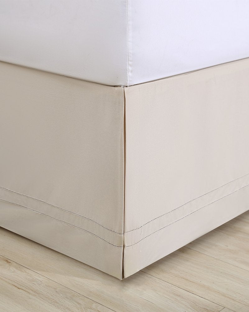 Tailored King Bed Skirt Beige | Tommy Bahama Deals - Tailored King Bed Skirt