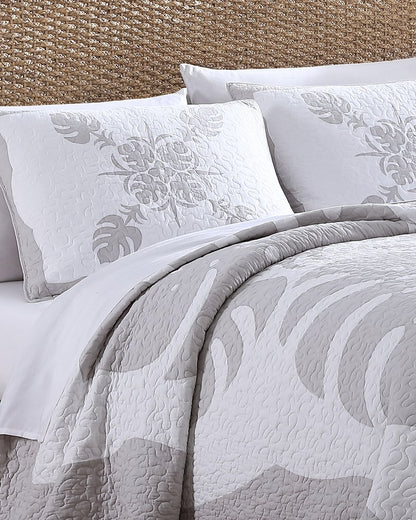 Molokai King Quilt Grey | Tommy Bahama Latest - Molokai King Quilt