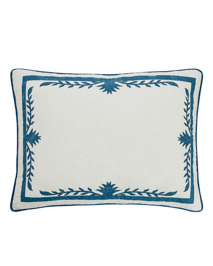 Aloha Pineapple Standard Sham Blue | Tommy Bahama Trusted - Aloha Pineapple Standard Sham