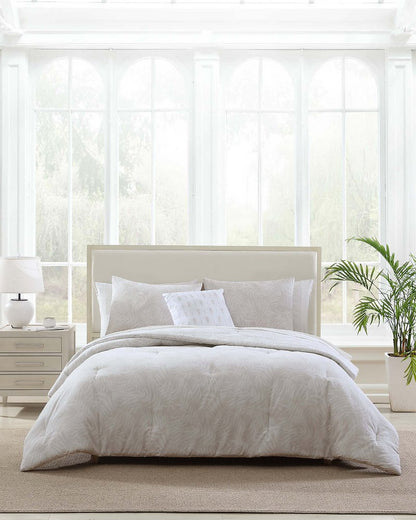 Art Of Palms 8-Piece King Bed Set Beige | Tommy Bahama Great Value - Art Of Palms 8-Piece King Bed Set