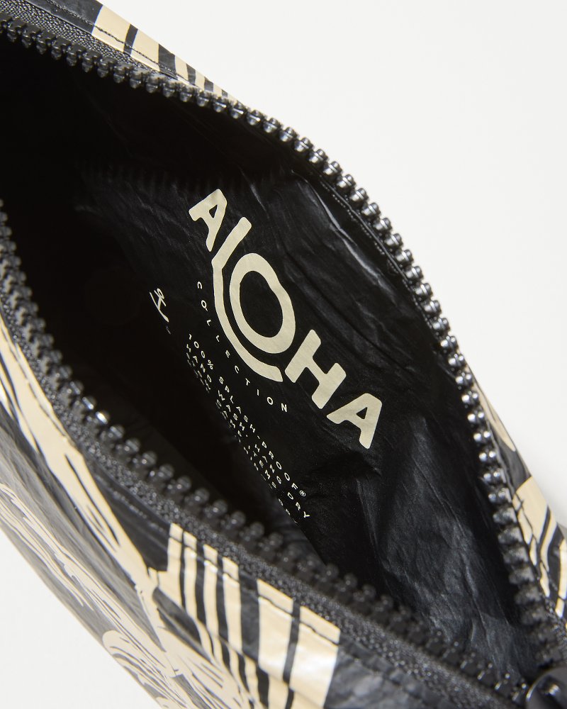 Aloha Collection Heliconia Small Pouch Glow/Black | Tommy Bahama Featured - Aloha Collection Heliconia Small Pouch