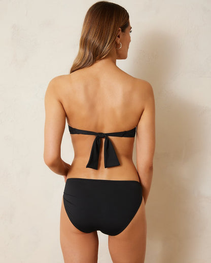 Pearl Bandeau Bikini Top Black | Tommy Bahama Popular - Pearl Bandeau Bikini Top