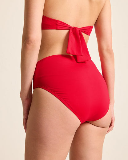 Pearl High-Waist Bikini Bottoms Red Hibiscus | Tommy Bahama Hot Sale - Pearl High-Waist Bikini Bottoms