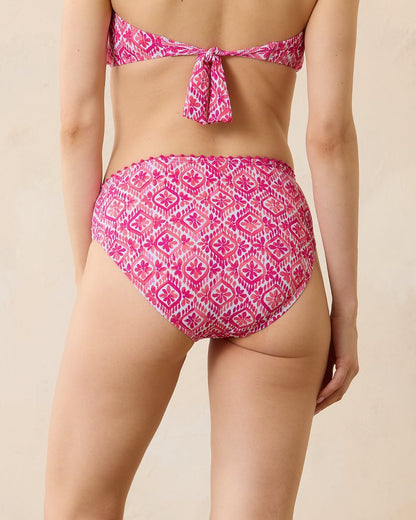 Island Cays Shell Beach High-Waist Bikini Bottoms Passion Pink | Tommy Bahama Popular - Island Cays Shell Beach High-Waist Bikini Bottoms