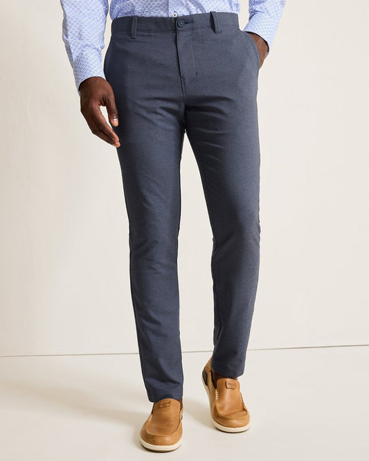On Par IslandZone® Flat-Front Pants Belmont Blue | Tommy Bahama Sale - On Par IslandZone® Flat-Front Pants