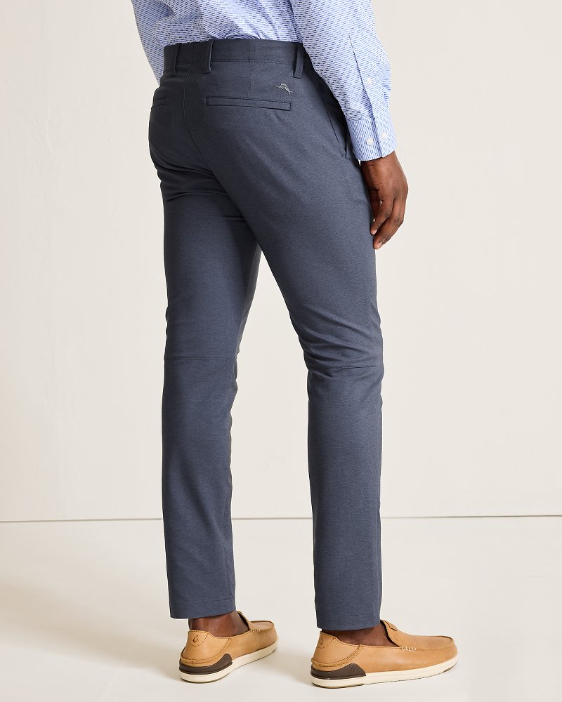 On Par IslandZone® Flat-Front Pants Belmont Blue | Tommy Bahama Sale - On Par IslandZone® Flat-Front Pants