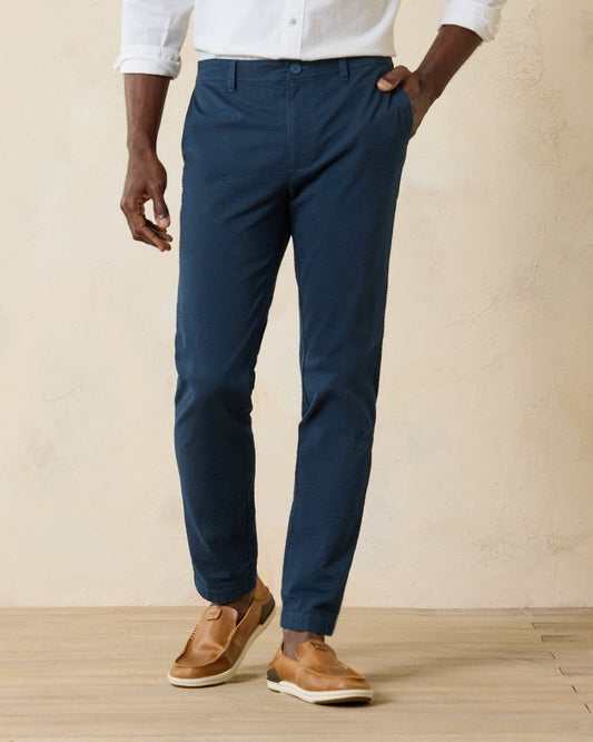 Nova Wave Half-Elastic Waist Seersucker Pants Maritime | Tommy Bahama Hot Sale - Nova Wave Half-Elastic Waist Seersucker Pants