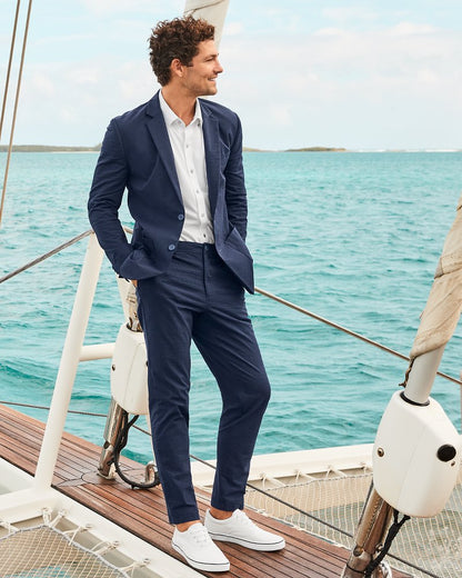 Nova Wave Half-Elastic Waist Seersucker Pants Maritime | Tommy Bahama Hot Sale - Nova Wave Half-Elastic Waist Seersucker Pants