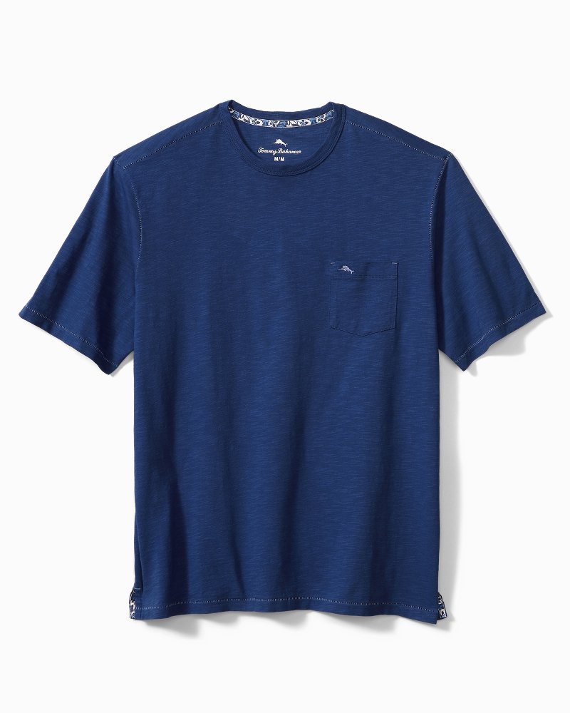 Bali Beach Crew T-Shirt Bering Blue | Tommy Bahama Classic - Bali Beach Crew T-Shirt