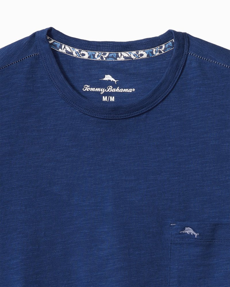 Bali Beach Crew T-Shirt Bering Blue | Tommy Bahama Classic - Bali Beach Crew T-Shirt