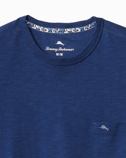 Bali Beach Crew T-Shirt Bering Blue | Tommy Bahama Classic - Bali Beach Crew T-Shirt