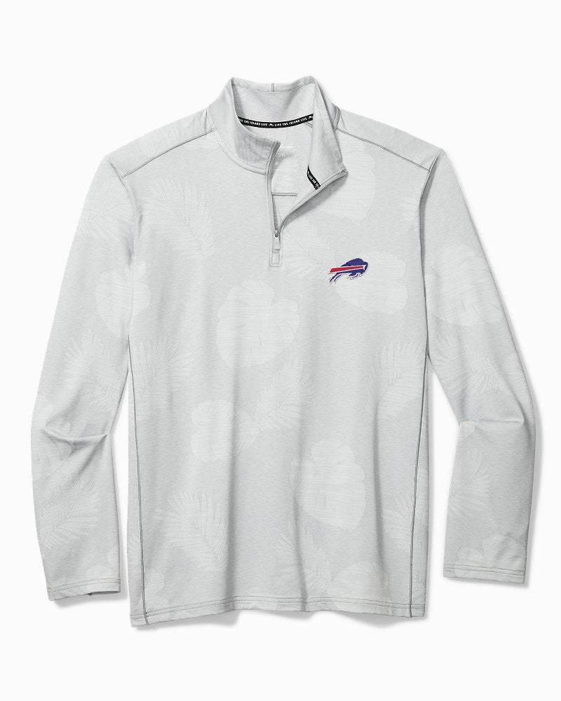 NFL Delray Frond IslandZone® Half-Zip Sweatshirt buffalo_bills | Tommy Bahama Value - NFL Delray Frond IslandZone® Half-Zip Sweatshirt
