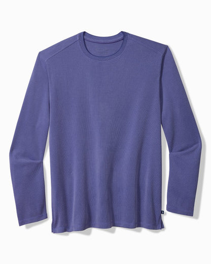 Coastal Crest IslandZone® Long-Sleeve T-Shirt Deep Ultramarine | Tommy Bahama Great Value - Coastal Crest IslandZone® Long-Sleeve T-Shirt
