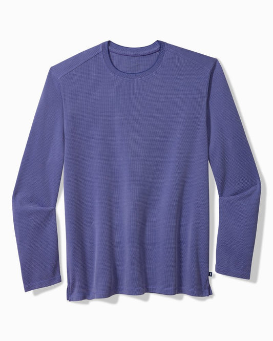 Coastal Crest IslandZone® Long-Sleeve T-Shirt Deep Ultramarine | Tommy Bahama Great Value - Coastal Crest IslandZone® Long-Sleeve T-Shirt