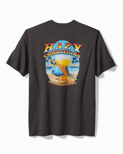 Hazy Conditions Graphic T-Shirt Coal | Tommy Bahama Everyday - Hazy Conditions Graphic T-Shirt