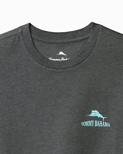 Five Star Hotel Graphic T-Shirt Coal Heather | Tommy Bahama Sale - Five Star Hotel Graphic T-Shirt