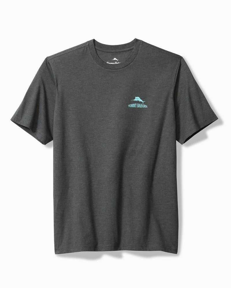 Five Star Hotel Graphic T-Shirt Coal Heather | Tommy Bahama Sale - Five Star Hotel Graphic T-Shirt